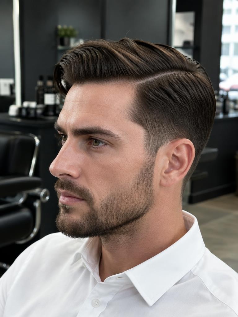Classic Side Part